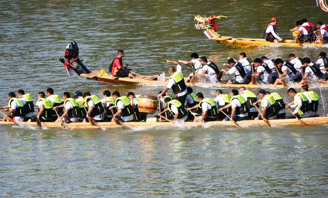 龙舟竞渡迎端午