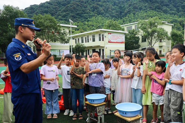 消防 安全 防溺水 乡村 学生 自救互救 暑假 应急处置能力 宣传 