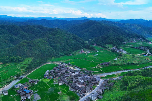 乡村、传统村落、景区、夏天、农村