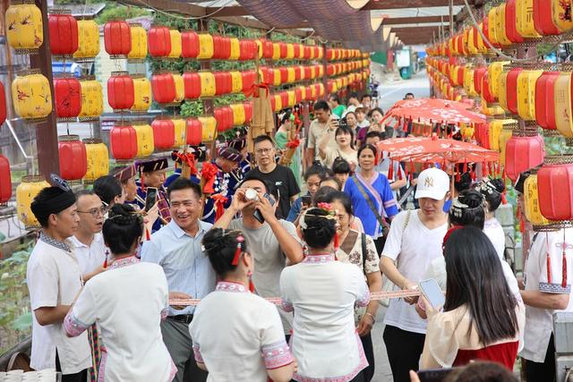 侗族 民族服饰 乡村旅游 文旅 拦门酒 景区