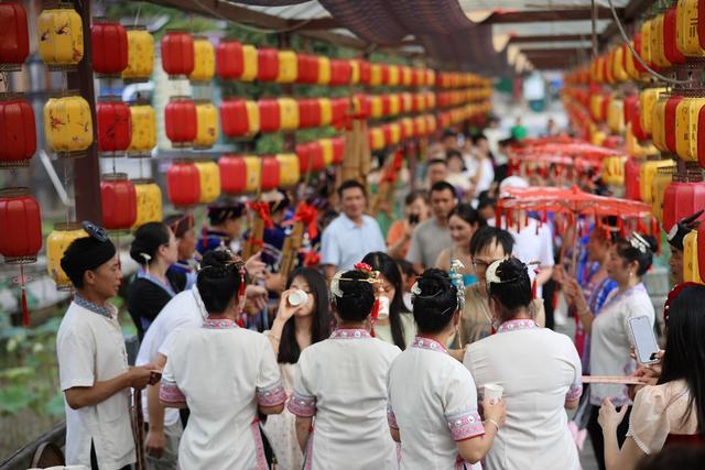侗族 民族服饰 乡村旅游 文旅 拦门酒 景区