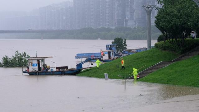 清理，漂浮物，北辰三角洲，新河街道