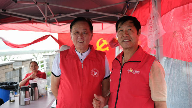 党员，志愿者， 防汛，值守