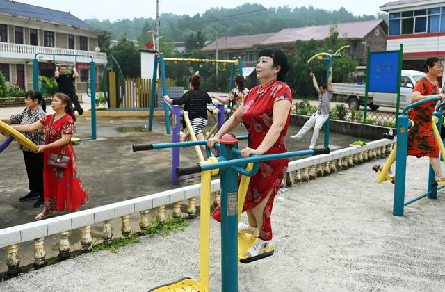 公共设施 公园 “口袋公园” 健身 运动 农村 文化 体育 娱乐休闲