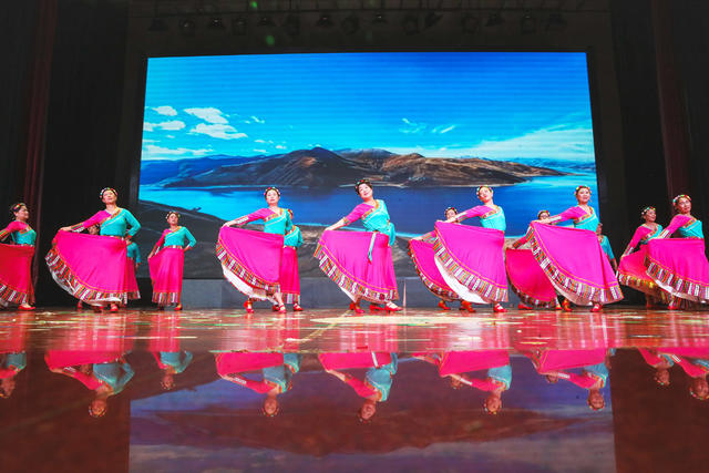 庆七一  文艺演出  老年大学