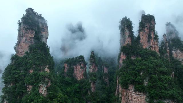 张家界 黄石寨 云海