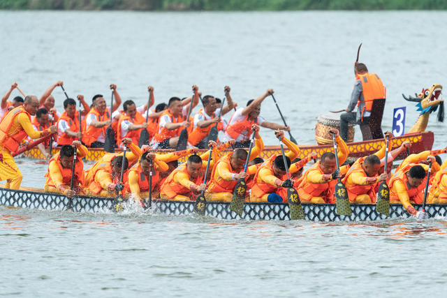 龙舟 超级联赛  端午 汨罗江