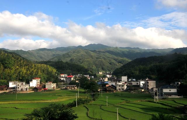 山村 画卷 崀山 民居
