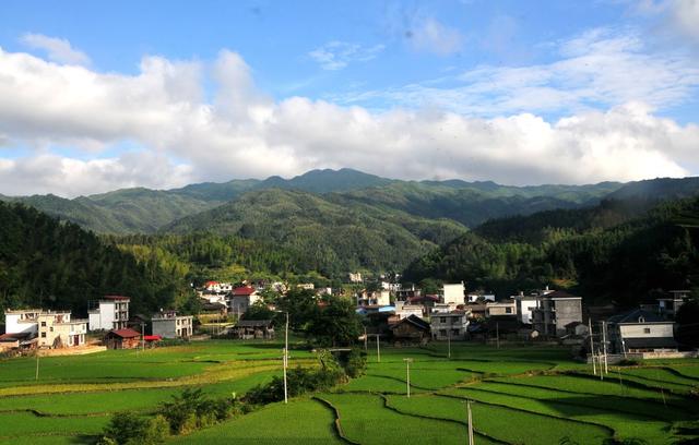 山村 画卷 崀山 民居