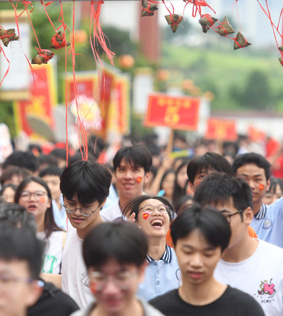 高考
道县
送考
