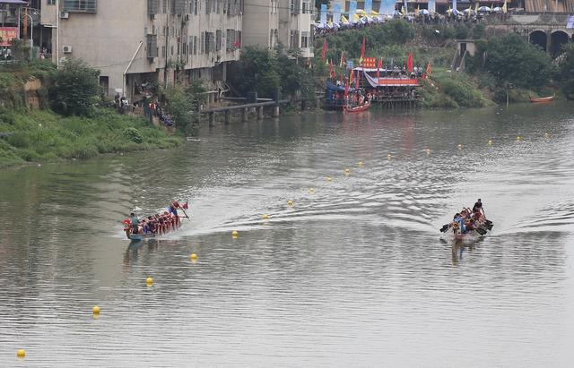 端午 龙舟赛 涟源