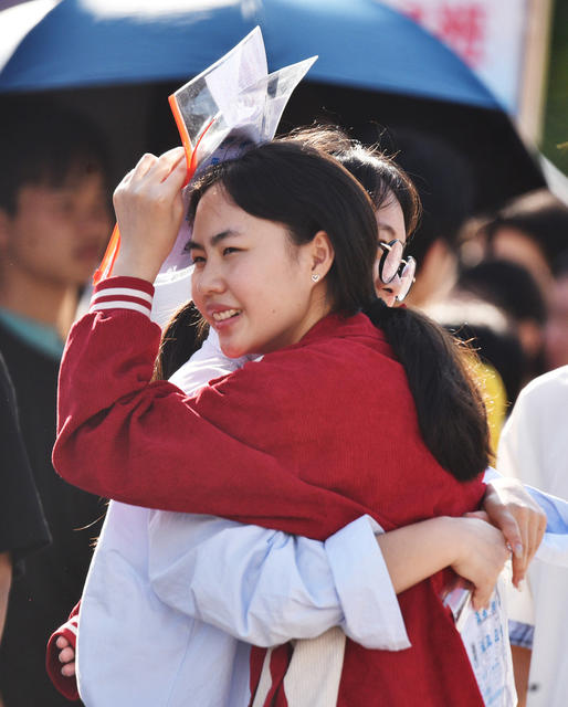 嘉禾：高考首日   考生自信