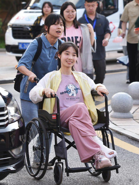 嘉禾：高考首日   考生自信