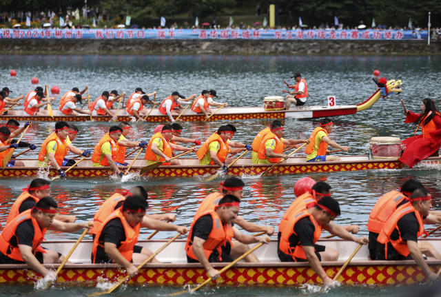 端午节 龙舟赛 速度与激情