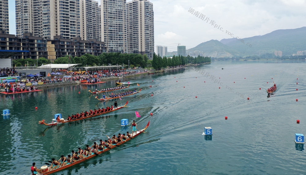 资兴 东江湖 传统龙舟 端午