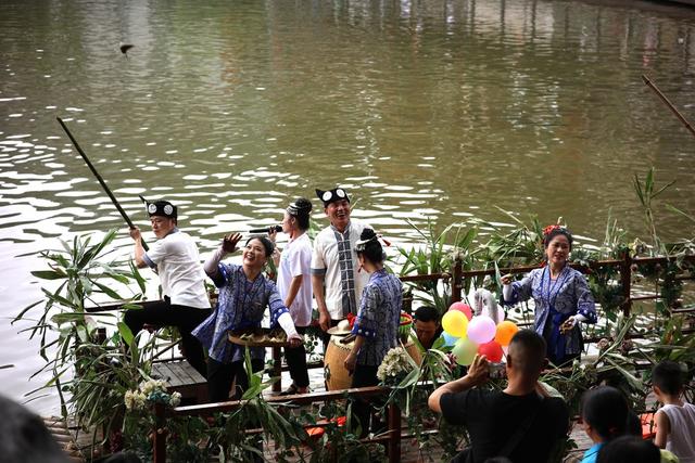端午 旅游 假期 侗寨 竹排 粽子 景区