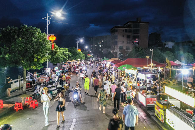 夜市 消费 休闲 逛街 夜经济
