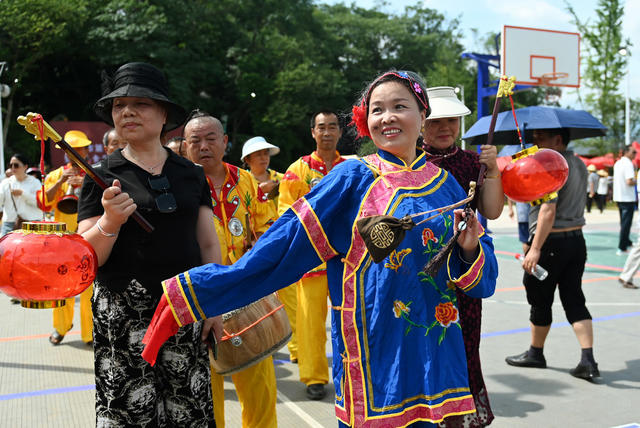 六月六 尝新节 民俗  活动  文化  文艺  节庆  游客 旅游 民间艺人 民俗节庆 