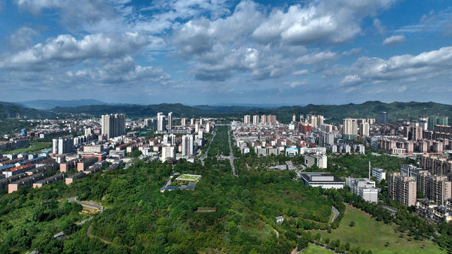 城市植绿生态美