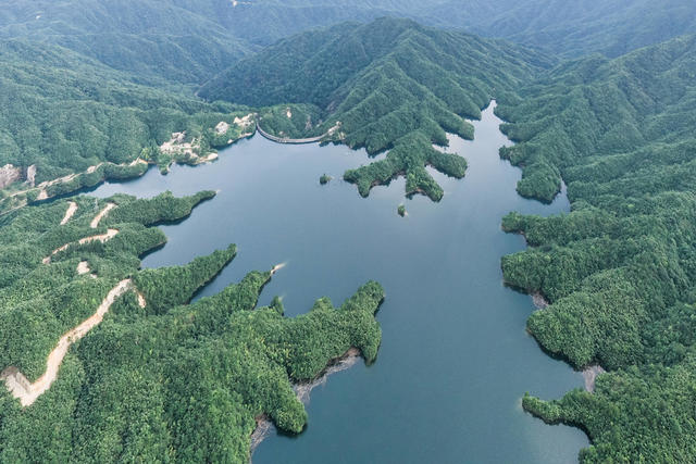 生态 绿水青山 环保 风光 自然 水库