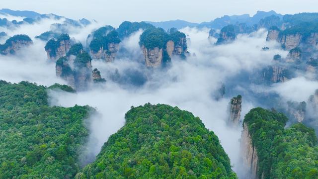 张家界 武陵源 旅游