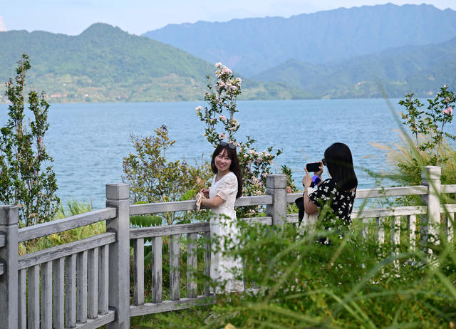 资兴 东江湖 游客 游玩 生态画卷