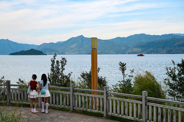 资兴 东江湖 游客 游玩 生态画卷