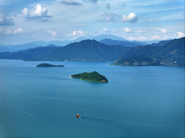 资兴 东江湖 游客 游玩 生态画卷