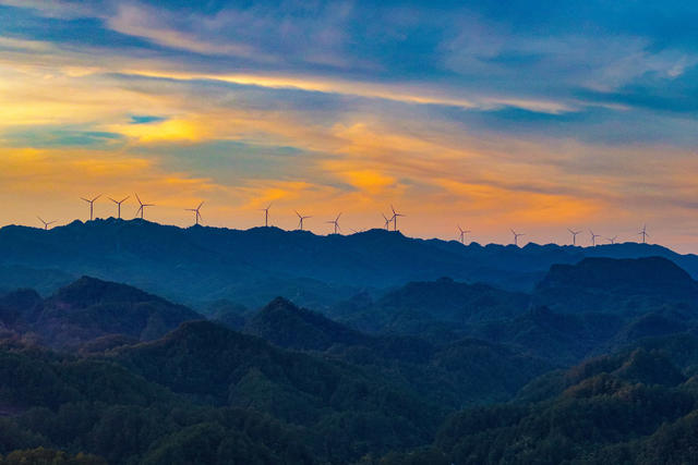 高山 风力 电能 生态 风能