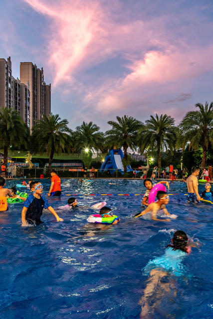 初伏  水上娱乐  消暑