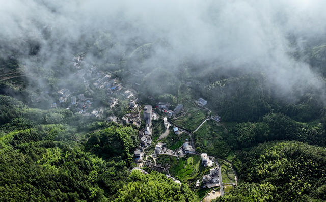 湖南桂东 村庄 金洞村  中国美丽休闲乡村 避暑胜地 蒸烤 凉资源
