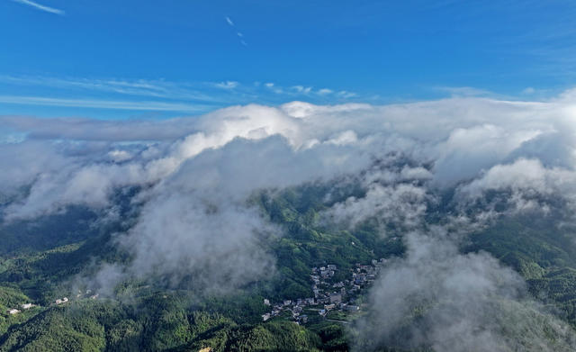 湖南桂东 村庄 金洞村  中国美丽休闲乡村 避暑胜地 蒸烤 凉资源