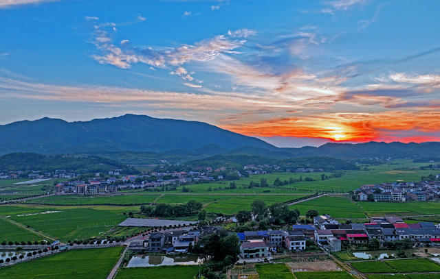 湖南衡阳 罗荣桓故居 元帅故里 画