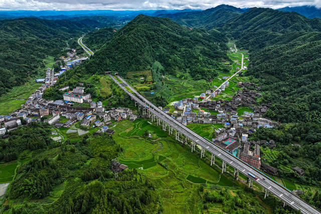 交通 高速 国道 公路 乡村