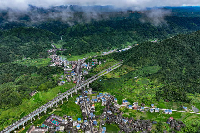 交通 高速 国道 公路 乡村