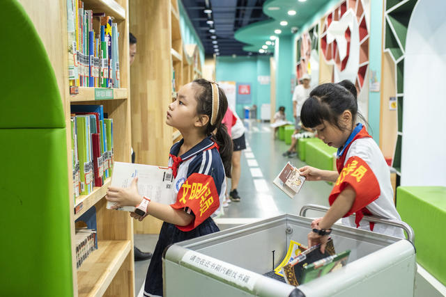 湖南娄底 小小图书管理员 图书 暑期 社会实践