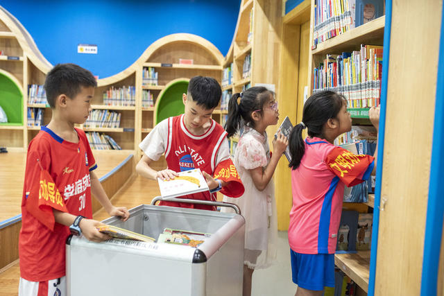 湖南娄底 小小图书管理员 图书 暑期 社会实践