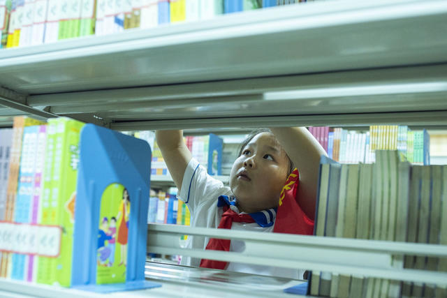 湖南娄底 小小图书管理员 图书 暑期 社会实践