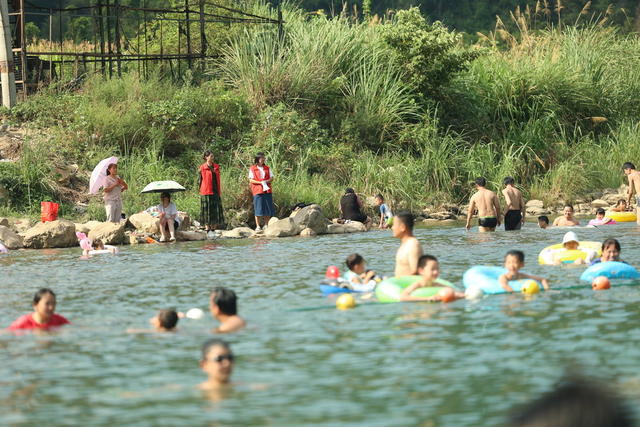 安全水域  防溺水  消夏纳凉 游泳 戏水
