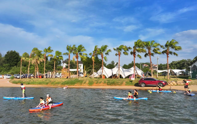 盛夏 清凉  休闲 露营