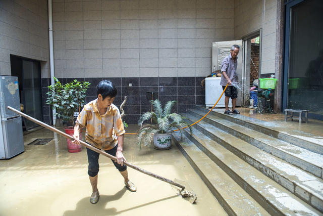 湖南双峰,洪水,生产自救,强降雨,格美”