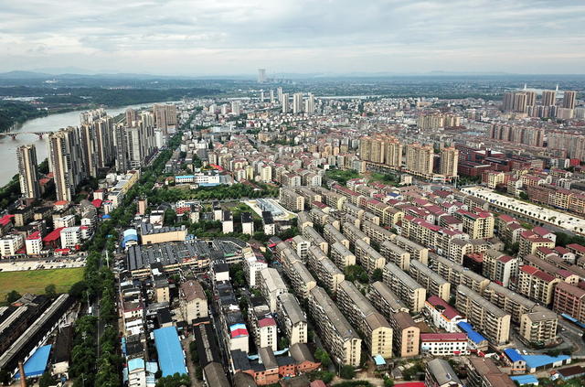 古城口新貌囗看囗今朝