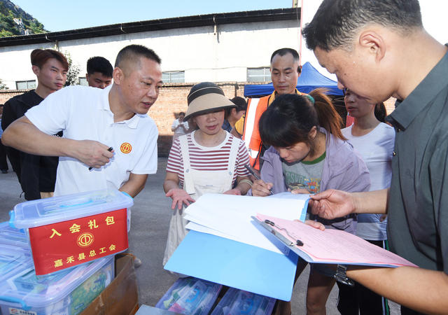 嘉禾：工会送清凉  关怀沁人心