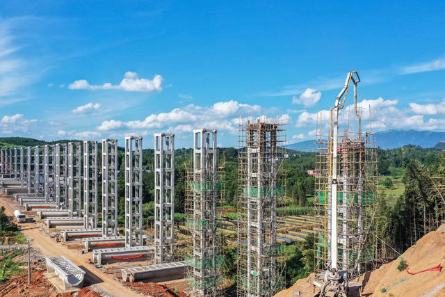 建设 工程 水利 毛俊水库 施工 工人