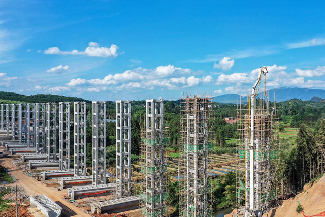 建设 工程 水利 毛俊水库 施工 工人