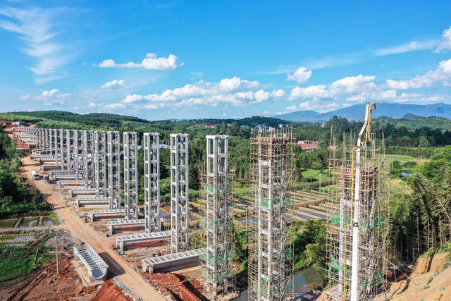 建设 工程 水利 毛俊水库 施工 工人