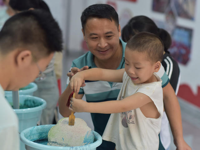 志愿服务  七夕  文艺  新时代文明实践中心  书画  剪纸