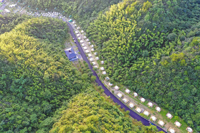 避暑 户外露营 帐篷  民宿 人居环境 乡村治理 暑期旅游 森林公园 戏水 