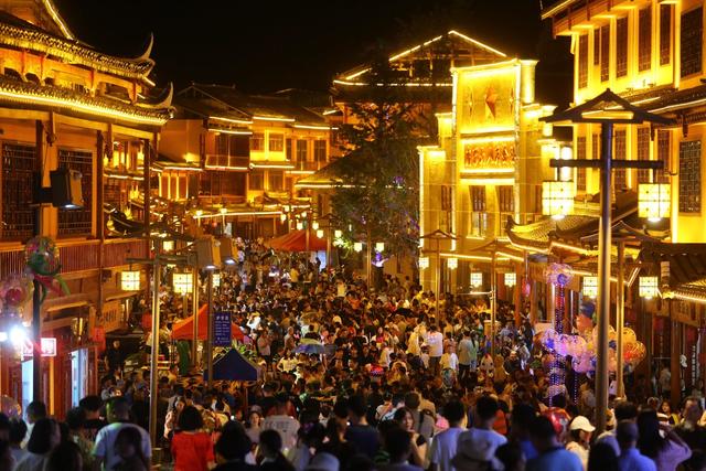 夜经济 花瑶 民俗风情