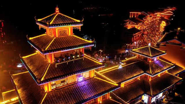 夜经济 花瑶 民俗风情